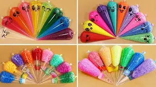My BEST PipingBags Slime Compilation!!  ★ASMR★Most Satisfying Slime Video!