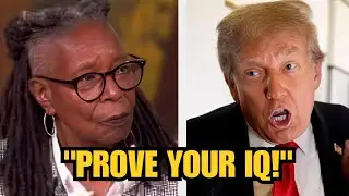 Whoopi Goldberg DESTROYS Trump_s Genius Claim &mdash; He STORMS OUT in 9 Seconds