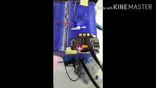 Smart Dustbin using mbot (makeblock robot)