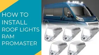 Roof light install on Ram Promaster