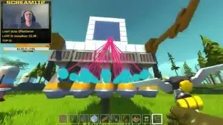 Aaaand it's gone! - Scrap Mechanic [Stream Highlight]