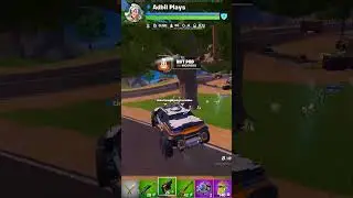 Can't Outrun A Car #fortnite