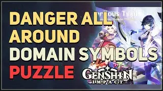 Danger All Around Domain Symbols Puzzle Genshin Impact
