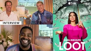 Loot - Nat Faxon, Ron Funches & Joel Kim Booster on their hilarious chemistry & Maya Rudolph's magic