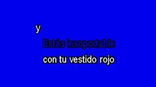 Karaoke La del vestido rojo   Acapulco Tropical