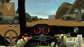 Army Bus Driving Simulator 2025  | Military Transport Mission | Android Gameplay