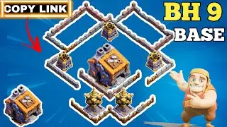 Best Builder Hall 9 Base in Clashofclans!!|BH9 Base!!