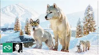 🔴 Arctic Wolf Habitat | City Zoo | Live Stream | Planet Zoo |