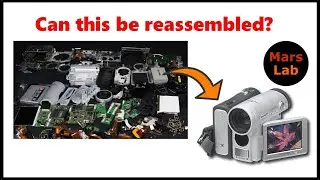 SHARP Camcorder Reassembly Animated