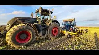 Grange LDT 6m with Köckerling Ultima 6m Pulled by Valtra S394  Roebroek Agrar Germany