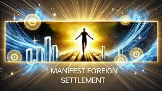 ✈️ Manifest Foreign Settlement | Powerful Subliminal for Relocation & New Life Abroad 🌍🛫