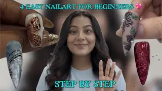 Sirf ek video mein 4 viral nail art designs 😱 &mdash; last wala miss mat karna!&rdquo; #shortsfeed #art #shorts 