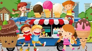 La Canción de los helados 🍦 | Helado de frutas | Canciones infantiles | Dibujos animados #icecream