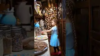 POV: Kids Discover a Candy House with a Witch Chase | AI Animation
