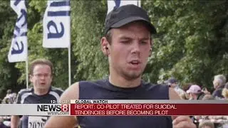 Prosecutors: Co-pilot treated for suicidal tendencies