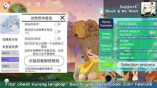 Combine yQing and Kwachi Cheat GENSHIN IMPACT Android | Tutorial to complete each feature V6.7