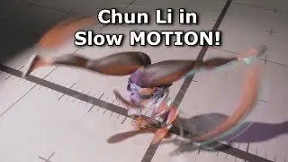 SF6 - Chun Li in Slow Motion!