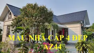 Mẫu nh&agrave; cấp 4 diện t&iacute;ch khi&ecirc;m tốn nhưng c&oacute; kh&ocirc;ng gian tuyệt đẹp AZ44