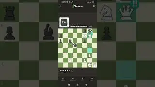 Masterstroke in Chess! 🔥 Defeated a Super Grandmaster! #chess #learnchesstactics #chessstrategy