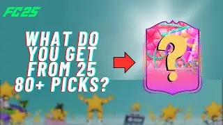 25 Player Picks Opened. We get a BIG FUT Birthday Promo!