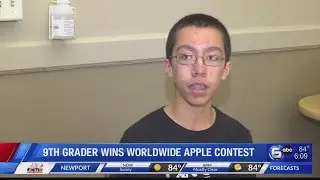 9th grader wins worldwide Apple contest