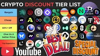 TOP 5 BARGAIN Crypto TIER List Altcoins in EXTREME FEAR Market