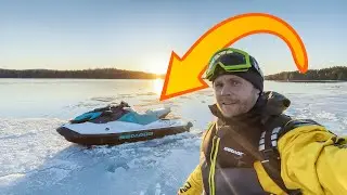 Jäin vesijetillä jumiin jäiden keskelle