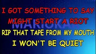 Alice Merton   Lash Out   karaoke
