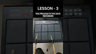Learn One Beat In One Minute On Octapad |Lesson - 3 #octapad understand How To play Octapad