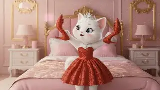 Cute Kitten Applies Makeup For The First Time | MiMi Cat Story