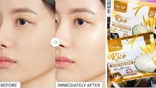 Rice Whitening Bleach😍 | City Girl Rice Exfoliating Whitening Cream Bleach