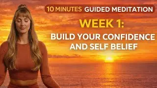 10 Minute Night Meditation for Confidence & Inner Power | Week 1 Challenge