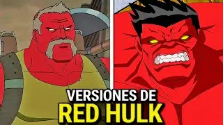 Todas Las Versiones Animadas de RED HULK