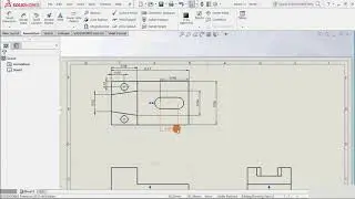 ADDING DRIVING DIMENSIONS - Solid Works Tutorial