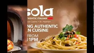SXM BEST RESTAURANT. ISOLA ITALIAN RESTAURANT