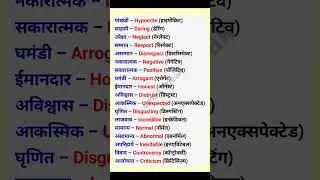 रोज बोले जाने वाले Words meaning | Video 14 #vocabulary #english #spokenenglish #vocab #viral #word