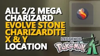 Charizard Mega Evolve Stone Location Charizardite X & Y Pokemon Legends Z-A