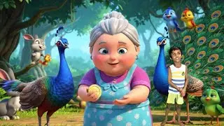 Nani Teri Morni | Hindi Kids Rhyme | Funny Story with Mor & Chor | Right Way Bro