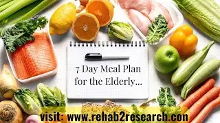 7-Day Senior-Friendly Diet Plan | Elderly Nutrition 💡🧠