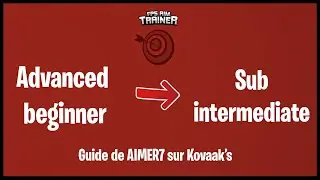 Progression sur KovaaK's en suivant le guide de AIMER7 3