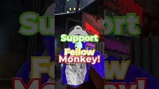 Поддерживаю свою сородичку-обезьяну 🥹 #gtag #supportamonke #gorillatag @_GorillaTagVR