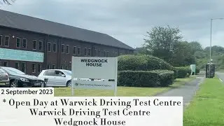 Open day at Warwick Driving Test Centre Wedgnock UK Find out more at  