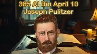 【365 Bio】April 10 Joseph Pulitzer, Happy Birthday 🎂 🎉📰📢🖊️  #Lifestory #Biography #JosephPulitzer