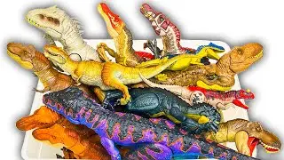 ULTIMATE Jurassic World, Fallen Kingdom, & Dominion Dinosaur Collection! Scorpius Rex, Allosaurus