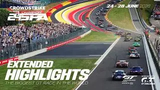 Extended Highlights | CrowdStrike 24 Hours of Spa | GT World Challenge pwd by AWS 2026