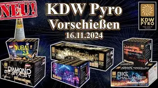 KDW PYRO NEUER FEUERWERK SHOP | Eigenlinie Vorschie&szlig;en 2024 Bonn