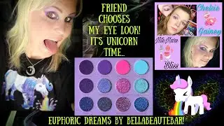 #unicorn shades w/ @ChelsieGainey From the Bella Beaute Bar Euphoric Dreams Palette