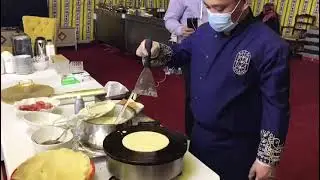 Making Crepe W/Out Wooden Spreader Stick