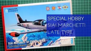 Special Hobby 1/72 SIAI Marchetti SF-260EA/D/EU Late Bulged Canopy (SH72433) Обзор Набора