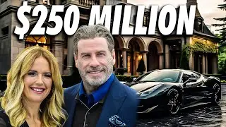 Unveiling John Travolta's Lifestyle 2024 ! Revealing Women Houses Cars & Net Worth